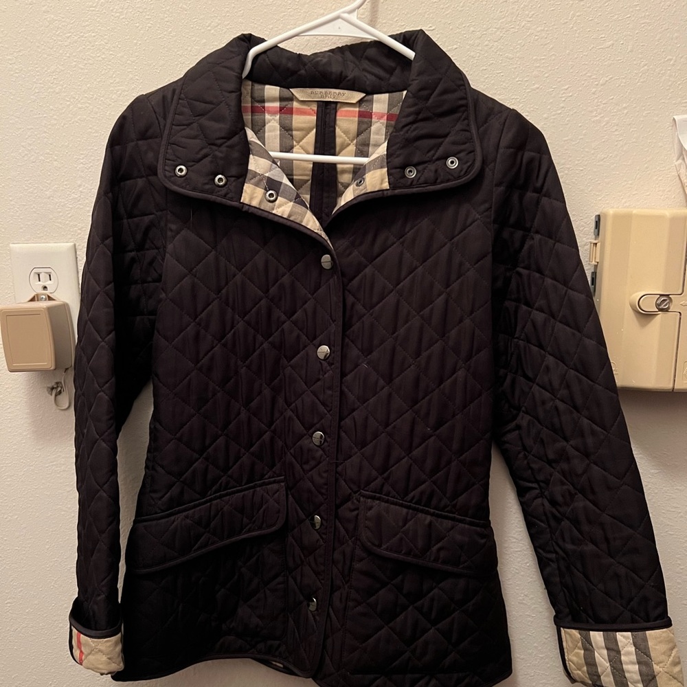 Black BURBERRY Brit Jacket
